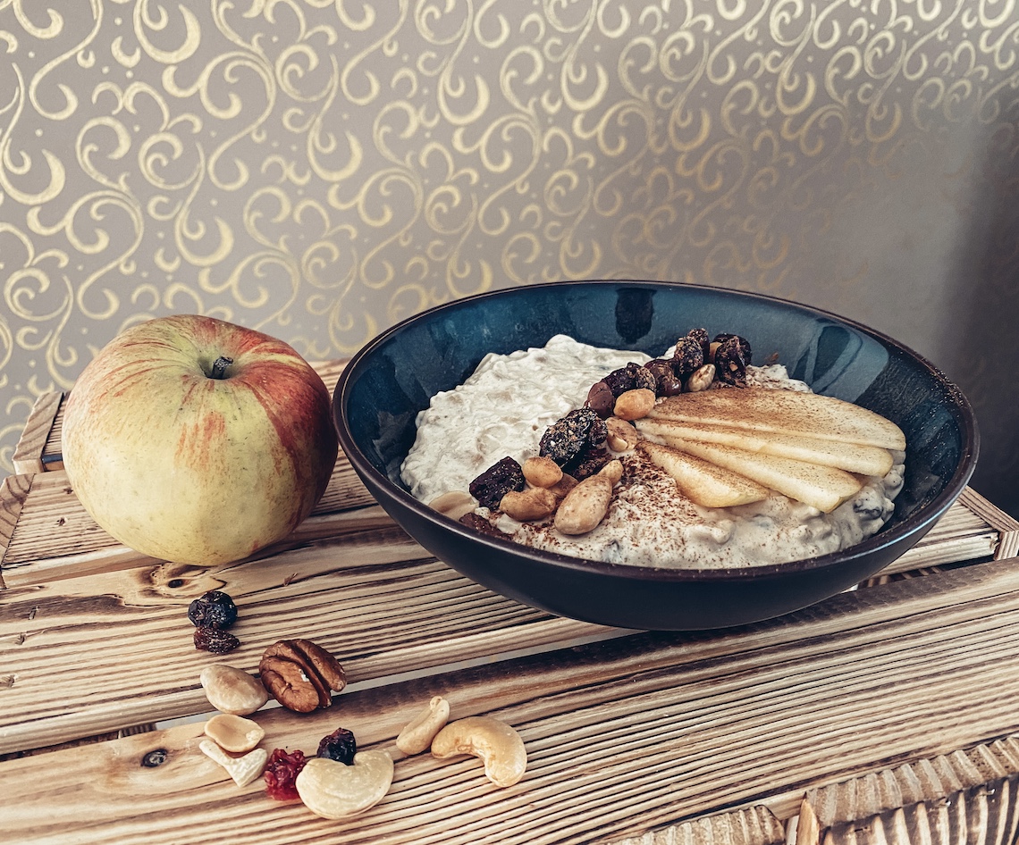 Apfel Zimt Porridge