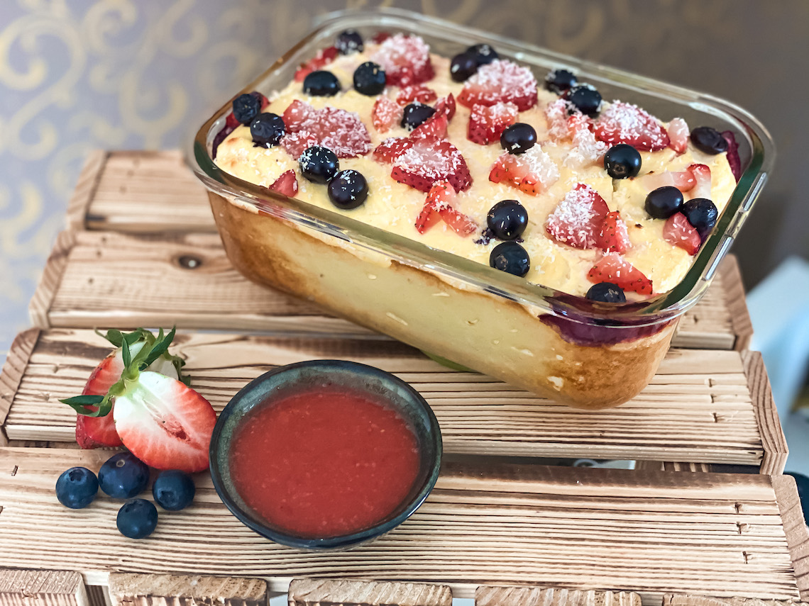 Jasmins Topfenauflauf