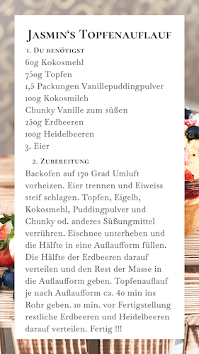 Zutaten und Rezept