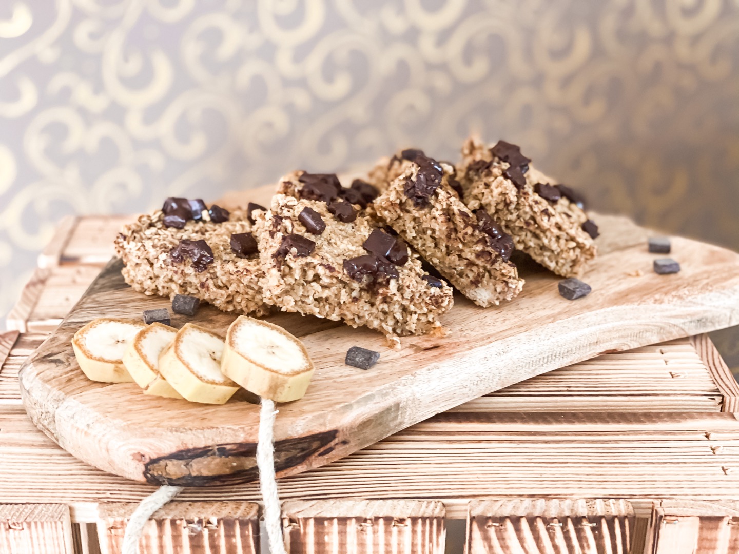 Haferflocken Bananen Kuchen