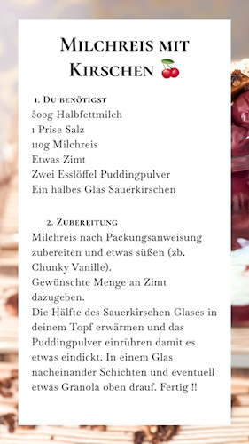 Zutaten und Rezept