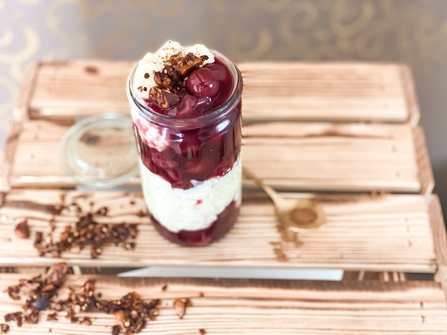  Milchreis mit Kirschen