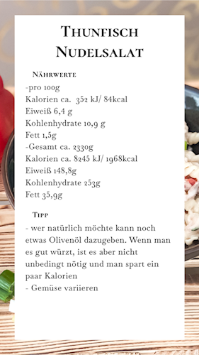 Nährwerte und Tipps