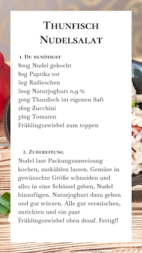 Zutaten und Zubereitung