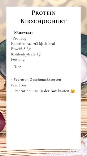 Nährwerte und Tipps
