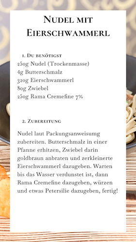 Zutaten und Rezept