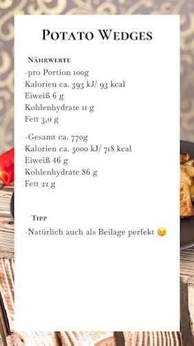 Nährwerte und Tipps
