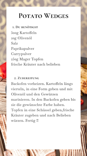 Zutaten und Rezept