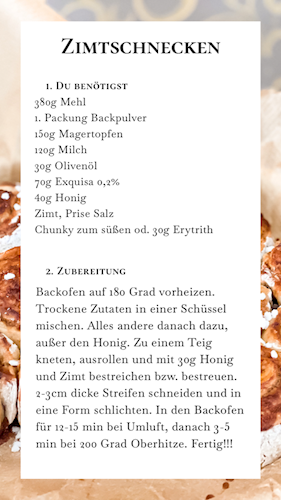 Zutaten und Rezept