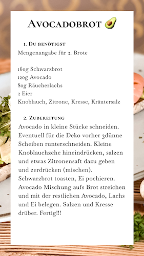 Zutaten und Rezept