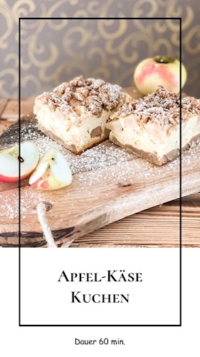 Apfel Käsekuchen