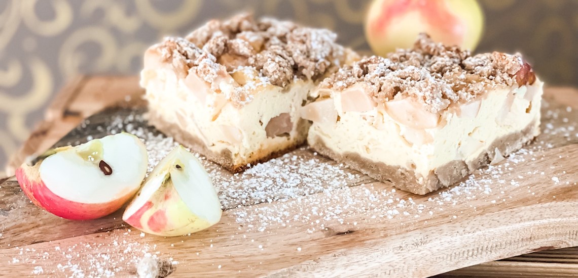 Apfel Käsekuchen 🍎🍥👩🍳