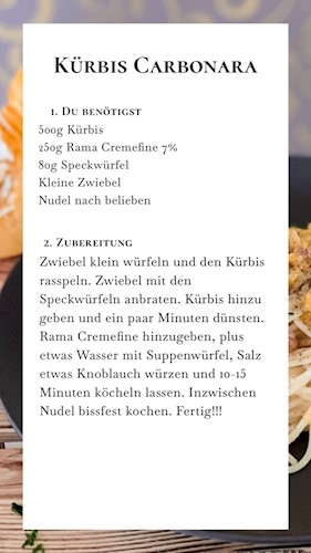 Zutaten und Rezept